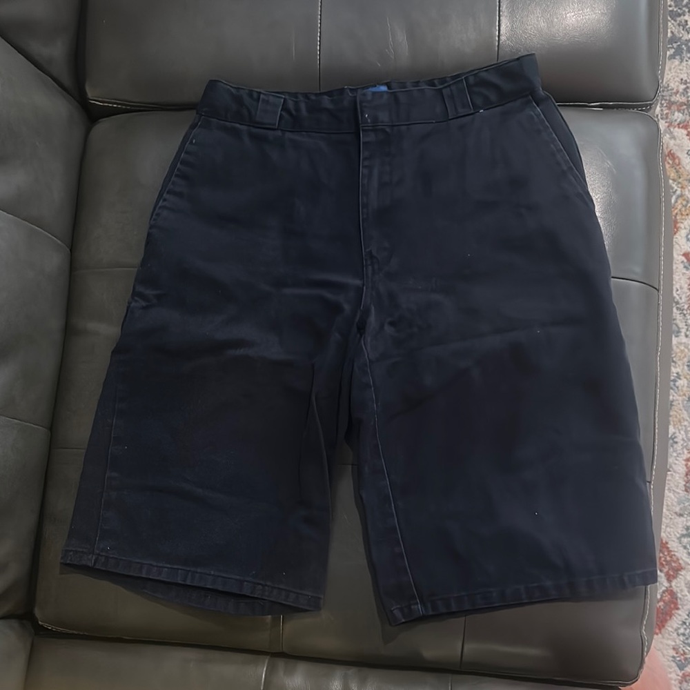 Dickies Blue Tailored Shorts Classic Design